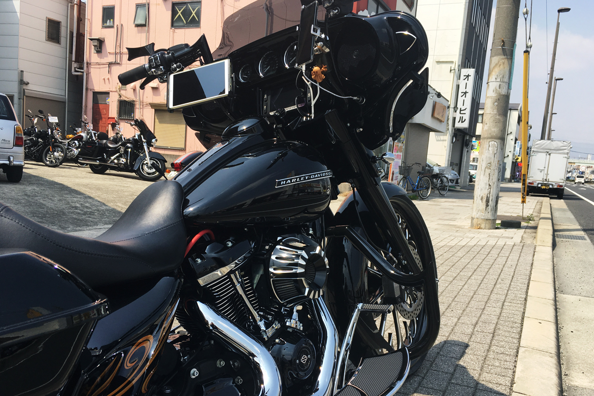 2018年 flhxs street glide special アレンネス ミラー