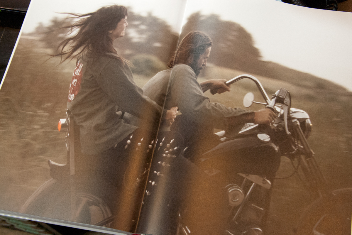 girl on the shovelhead