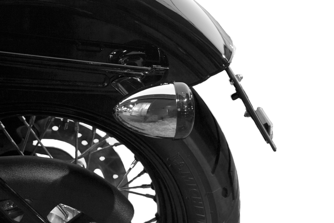 Harley-Davidson DYNA with fender eliminator