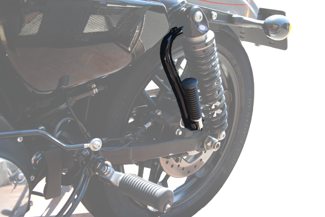 harley-davidson sportster tandem step bracket