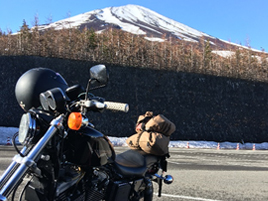 寺田モータース チーフテクニシャン 武石純 富士山ツーリング