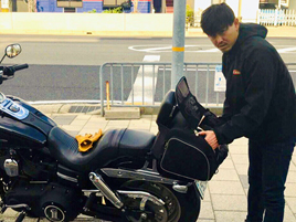 寺田モータース 店長 谷垣智洋 ツーリング